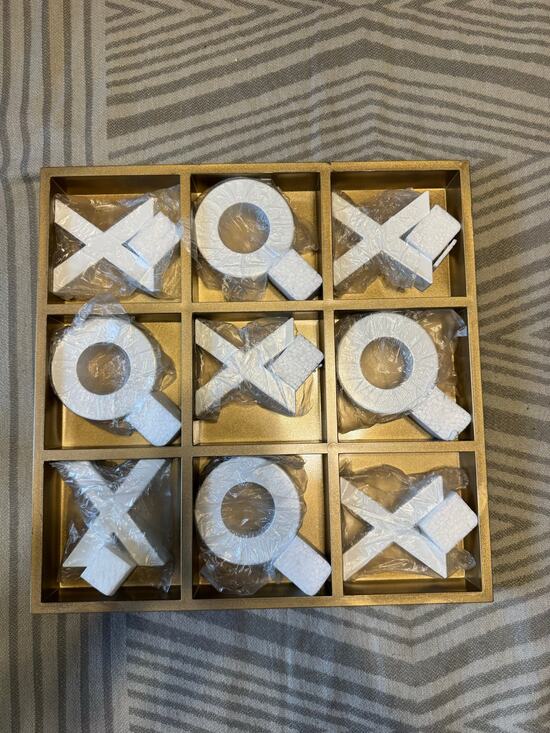 Z Gallerie Other - New Big Tic Tac Toe - Z Galleria Decor